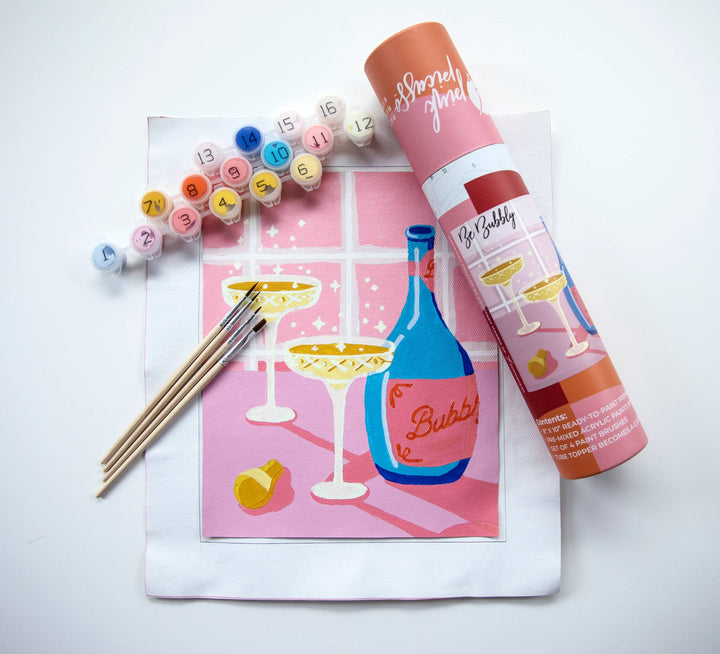 Be Bubbly Paint By Numbers