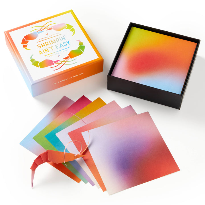 Shrimpin' Ain't Easy Origami DIY Kit