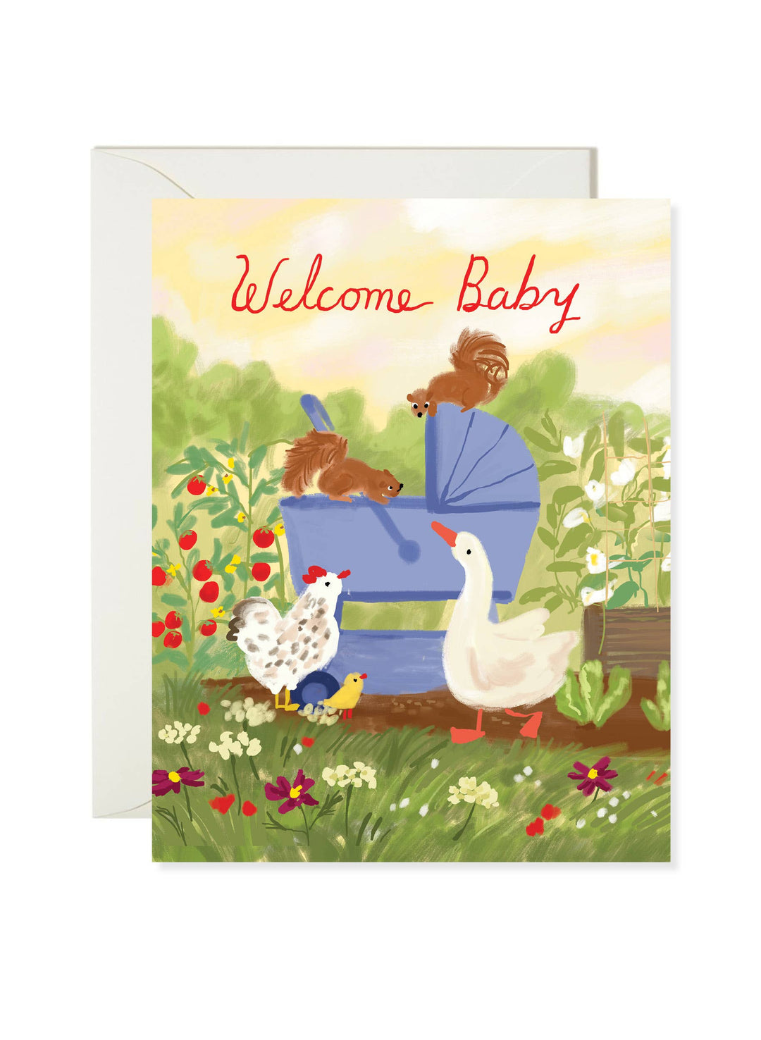 Farm Welcome Baby Card