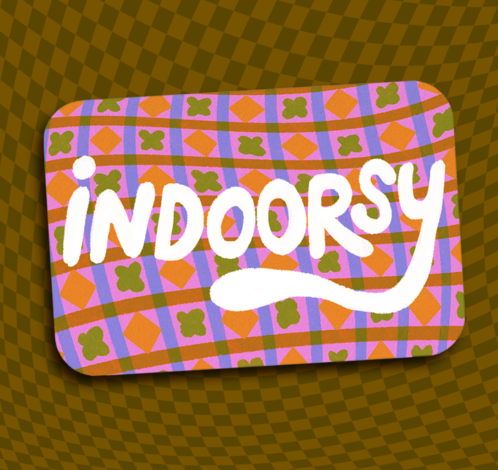 Indoorsy Vinyl Sticker