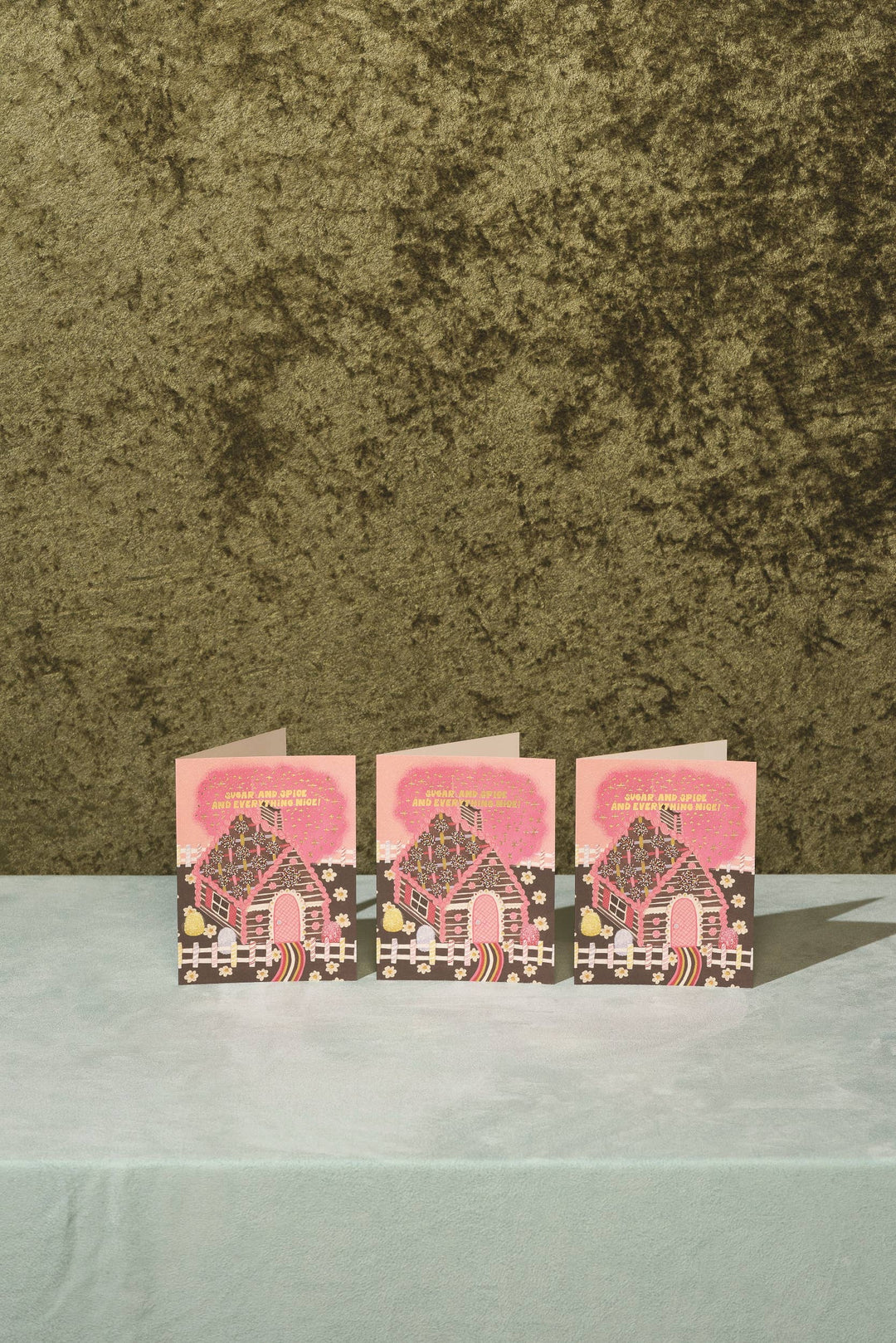 Gingerbread House Holiday Greeting Card Boxed set