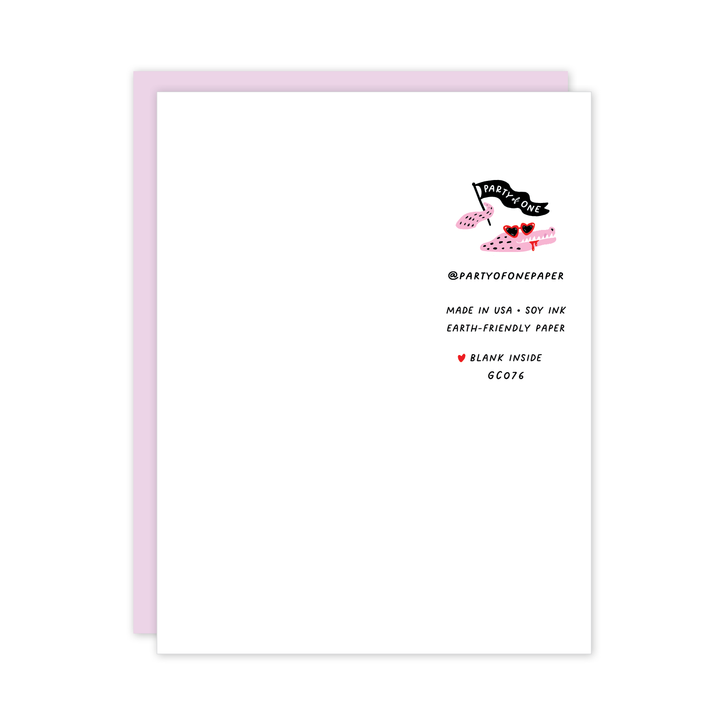 Unblinking Dog Chihuahua Love Friendship Card