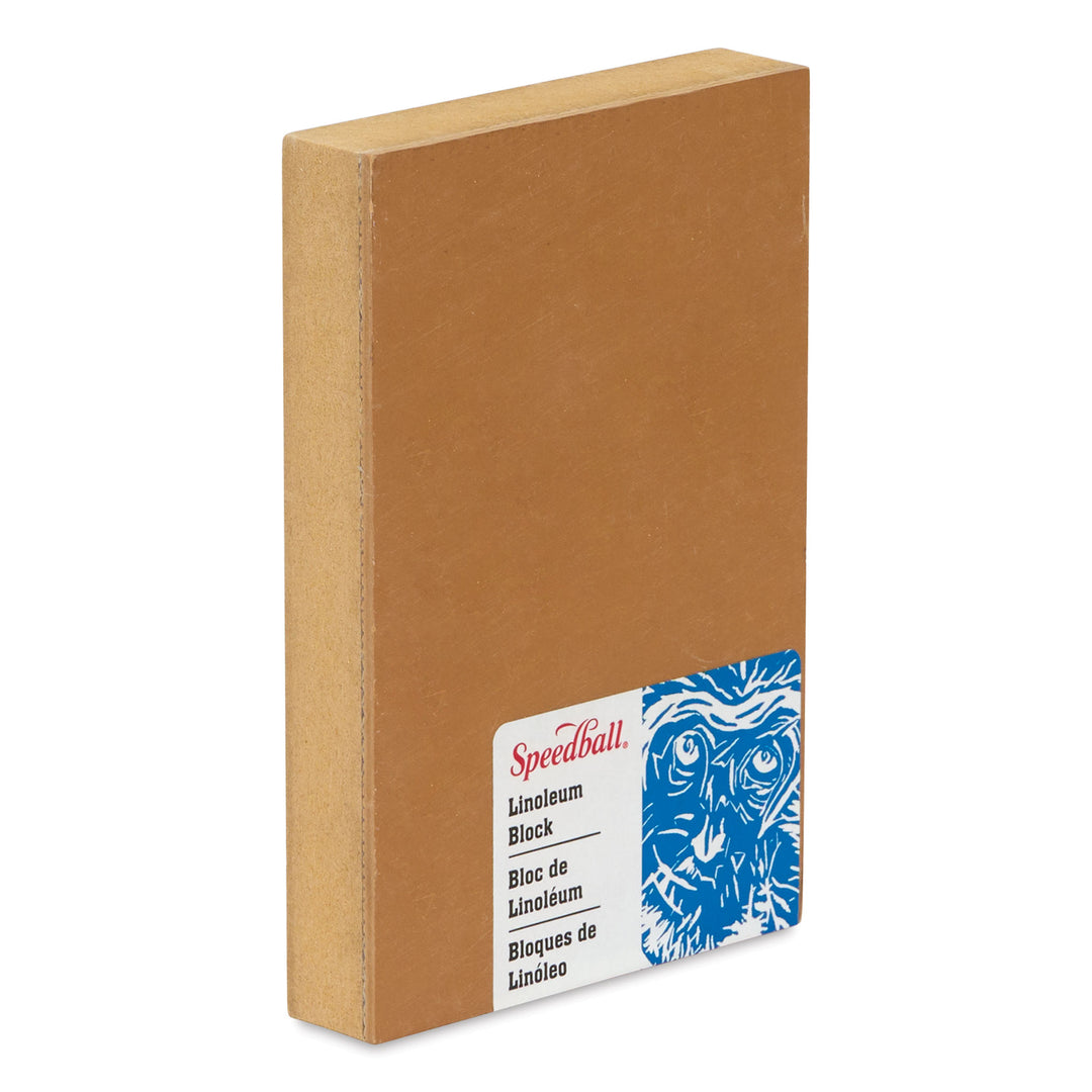 Speedball Mounted Linoleum Block