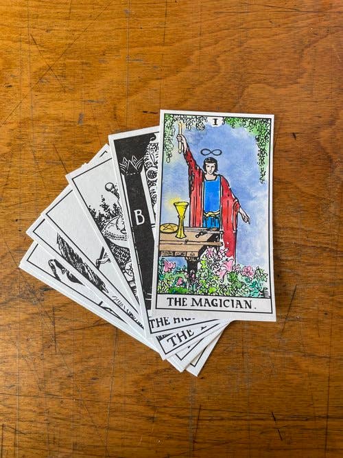 Watercolor Tarot Cards