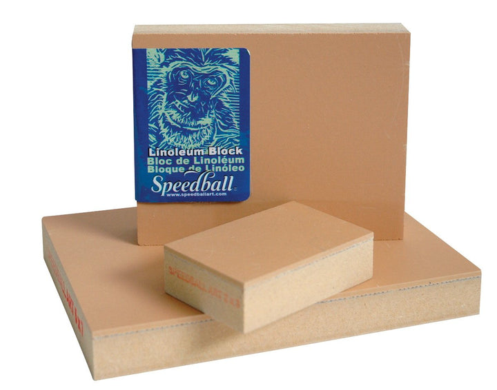 Speedball Mounted Linoleum Block