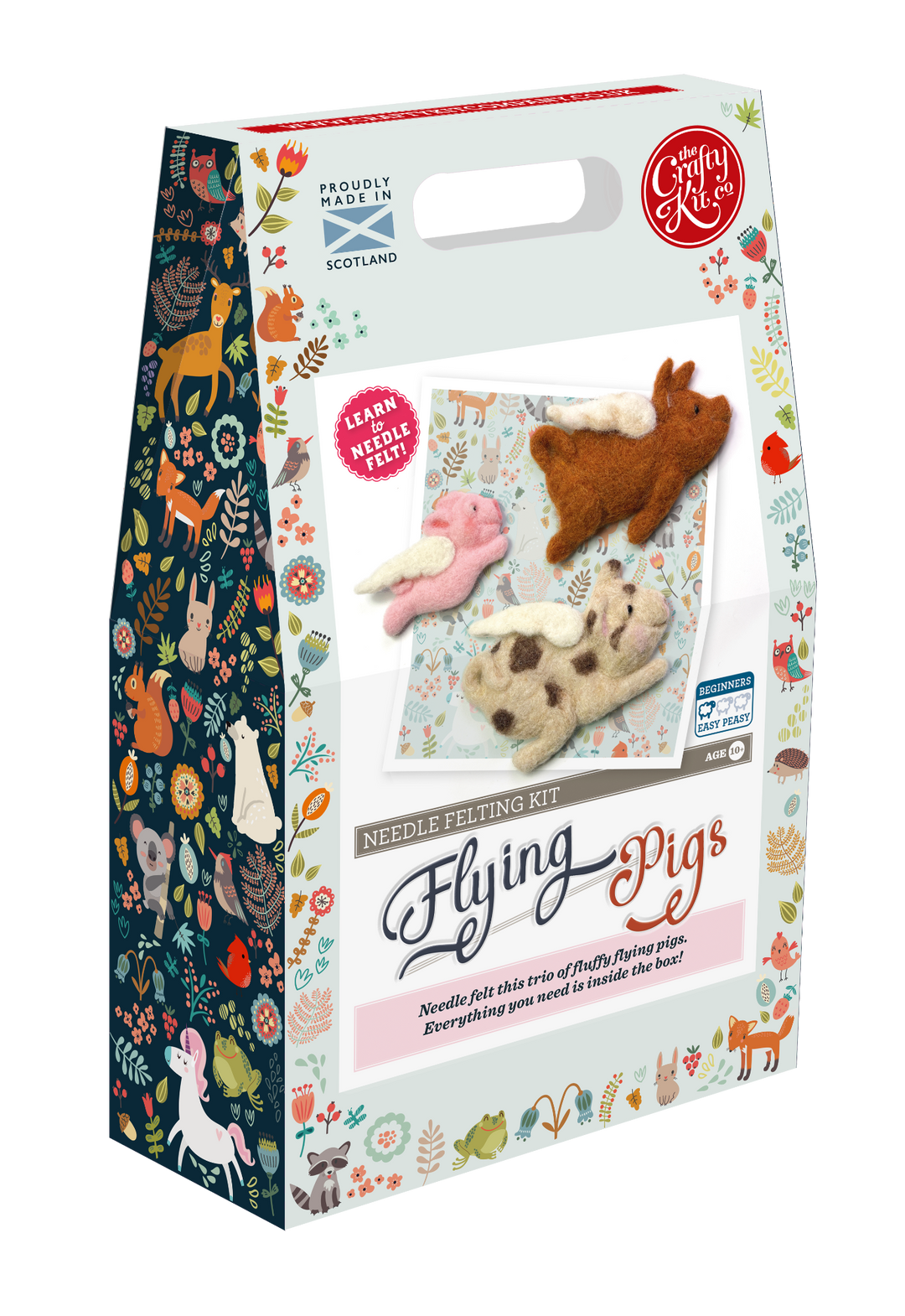Flying Pigs Needle Felting Craft Kit
