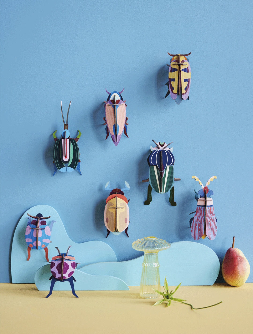 Studio Roof Bugs and Beetles 3D Wall Decoration