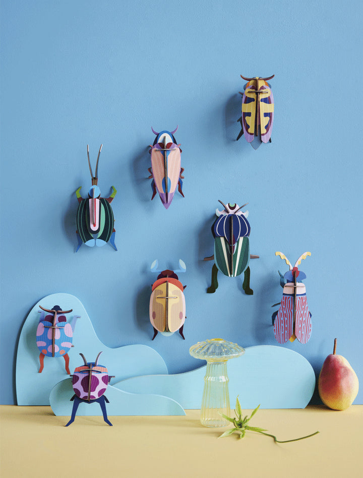 Studio Roof Bugs and Beetles 3D Wall Decoration
