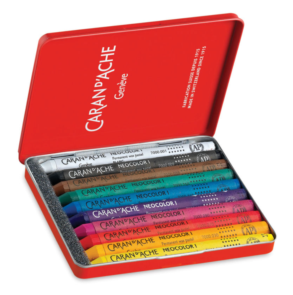 Caran d'Ache Neocolor II Watersoluable Wax Pastels