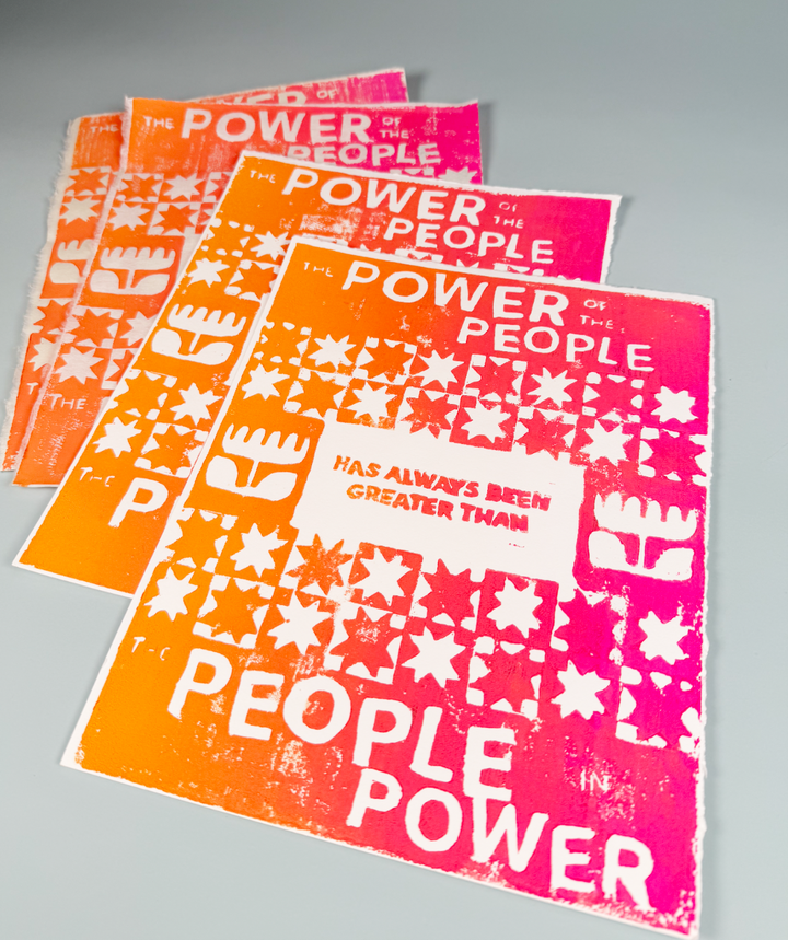 Power of the People Print *FUNDRAISER*