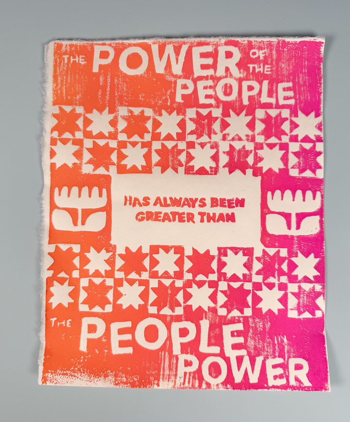 Power of the People Print *FUNDRAISER*