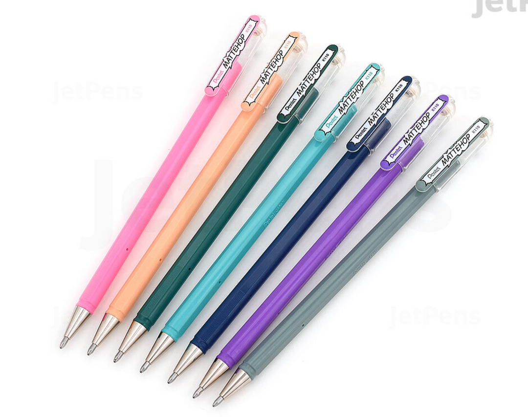 Pentel Mattehop Gel Pen Dream Set