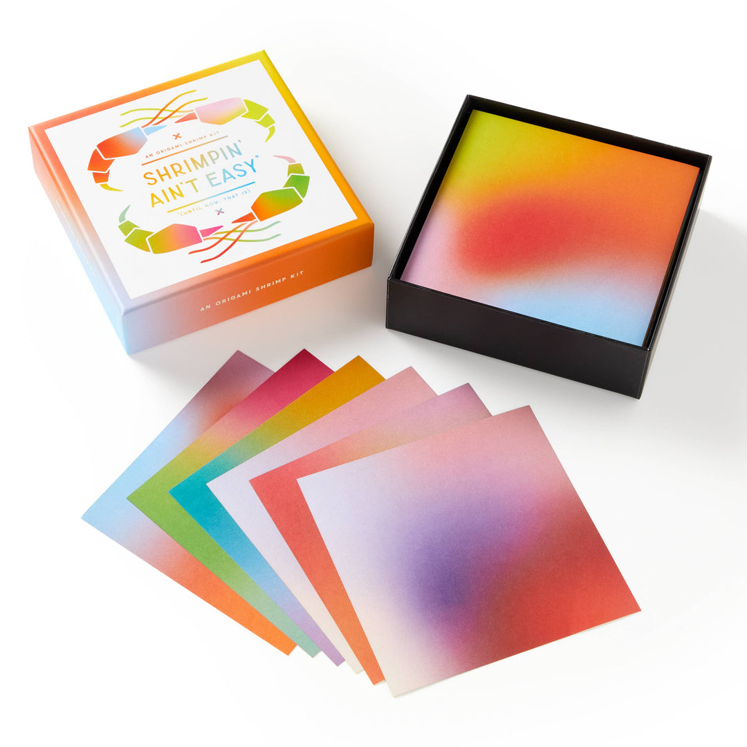 Shrimpin' Ain't Easy Origami DIY Kit