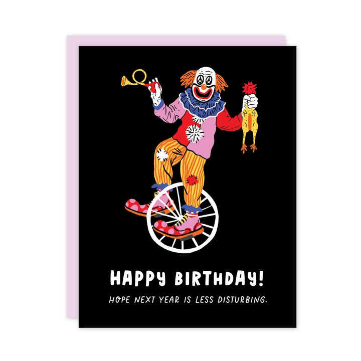 Birthday Disturbing Clown