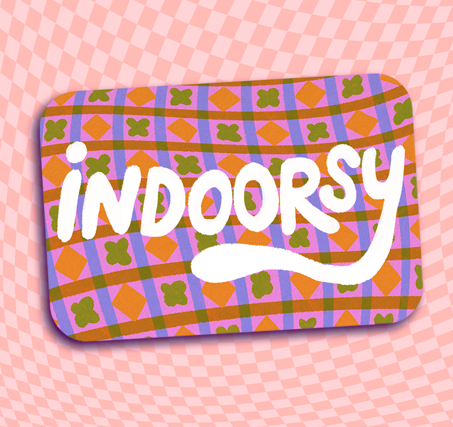 Indoorsy Vinyl Sticker