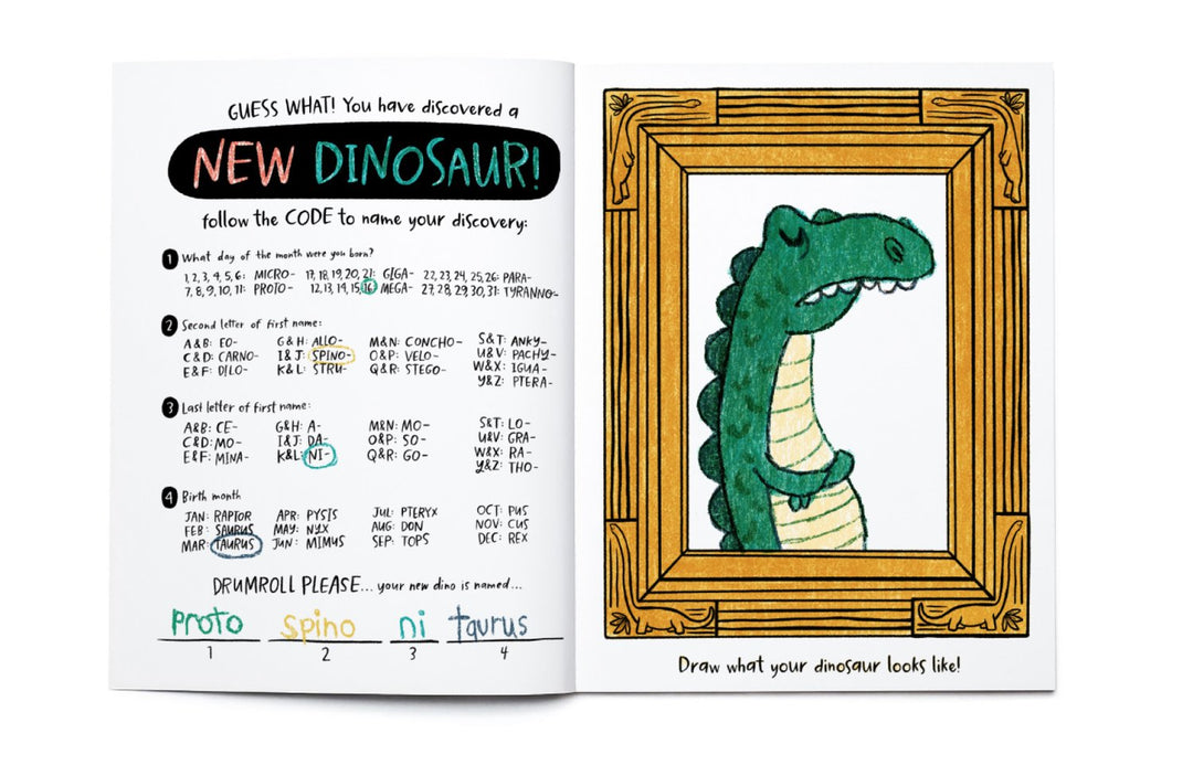 DINOSAURS Coloring + Activity Book