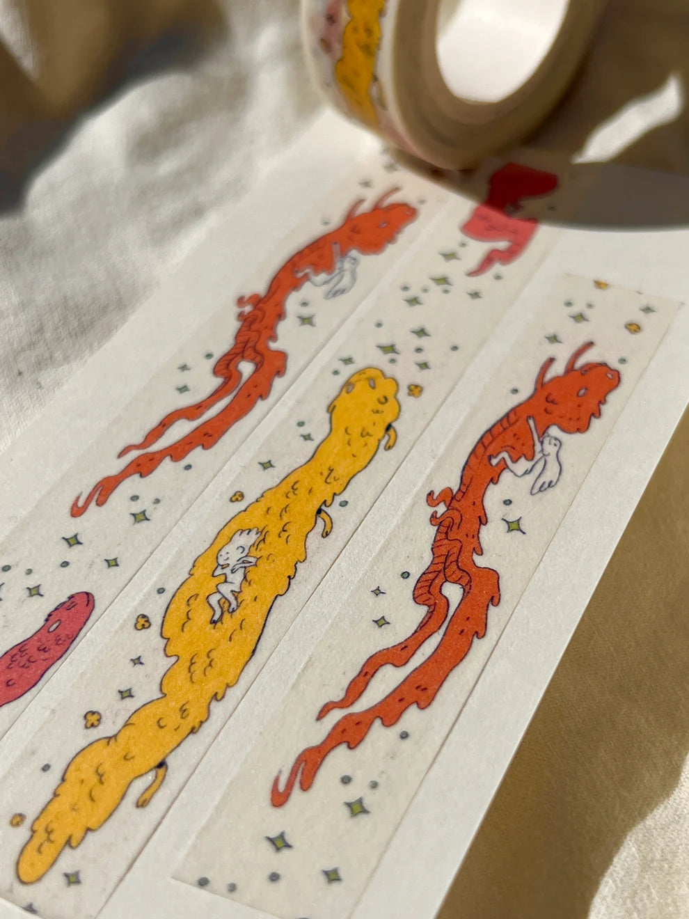 Dragon Girl Washi Tape