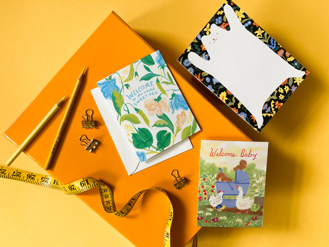 Farm Welcome Baby Card