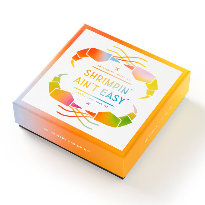 Shrimpin' Ain't Easy Origami DIY Kit