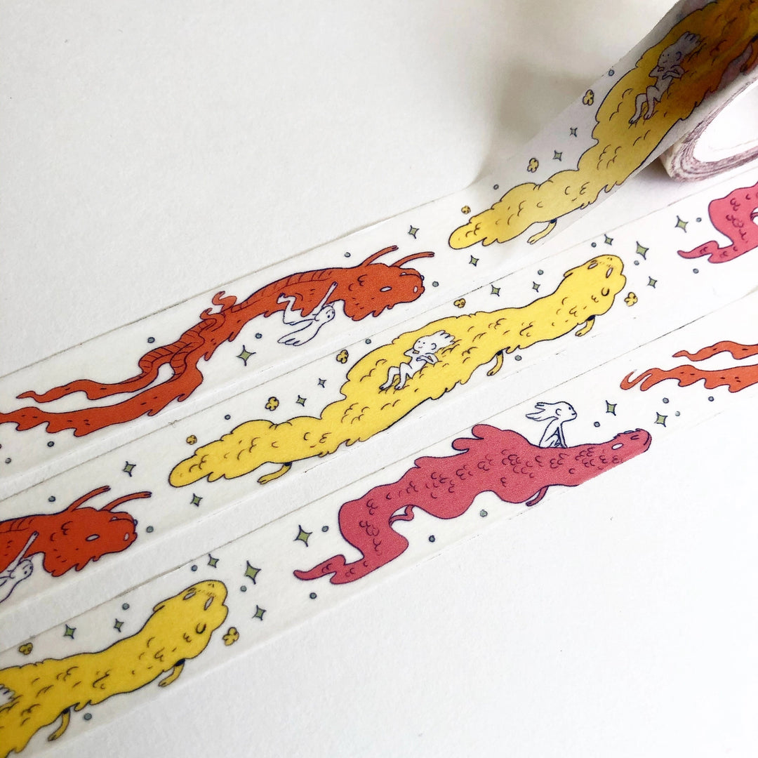 Dragon Girl Washi Tape