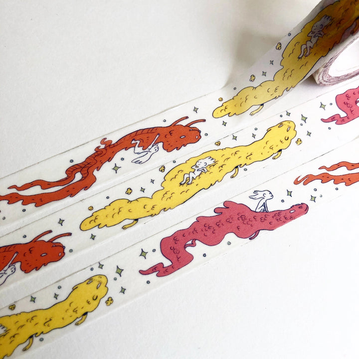 Dragon Girl Washi Tape