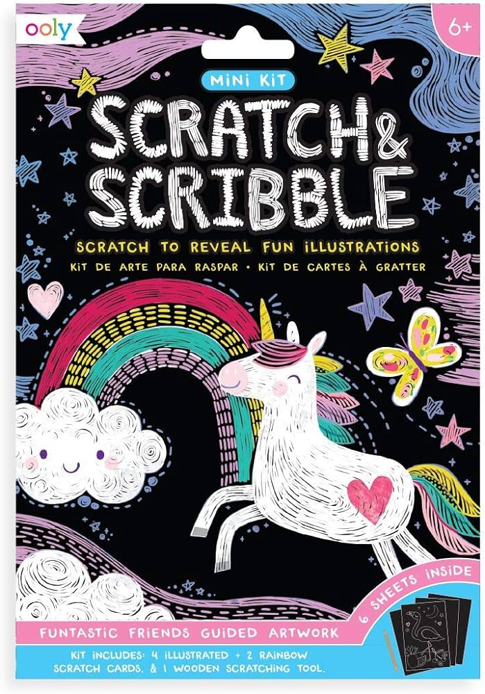Mini Scratch & Scribble Art Kits