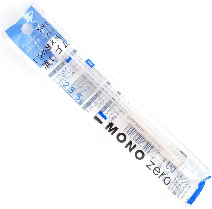 Tombow Mono Zero Eraser - Silver - Square