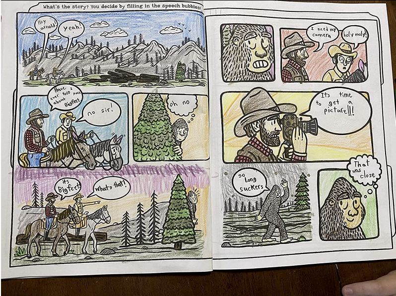 Legendary Monsters: CRYPTIDS Coloring + Activity Book