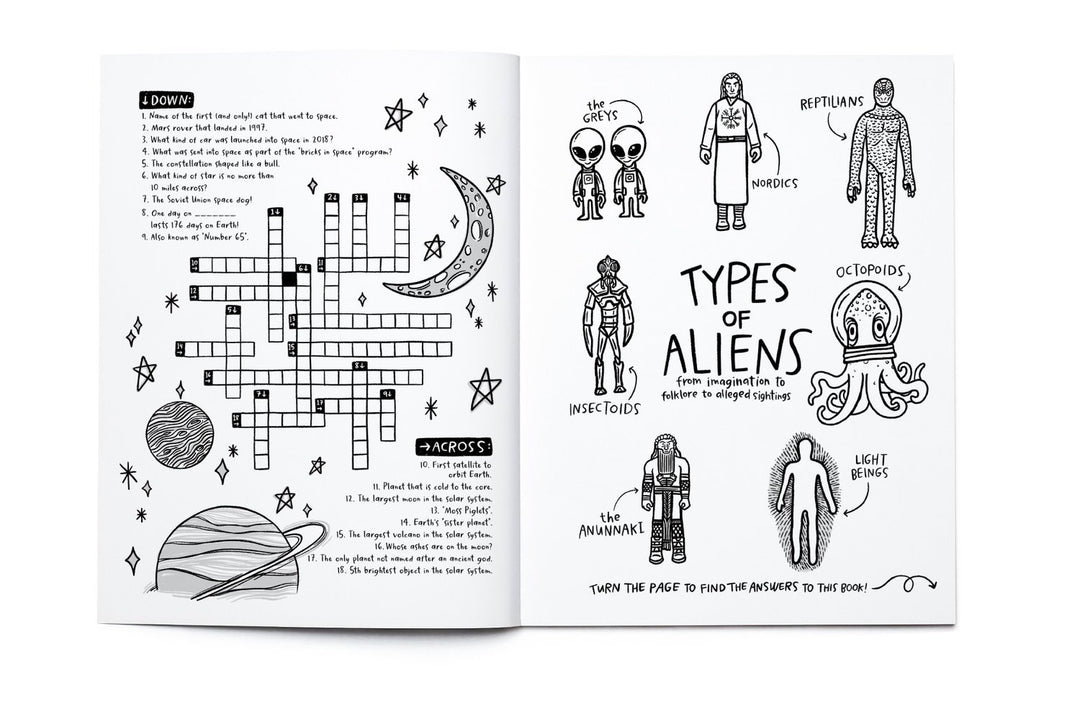 Space: Above & Beyond Coloring + Activity Book