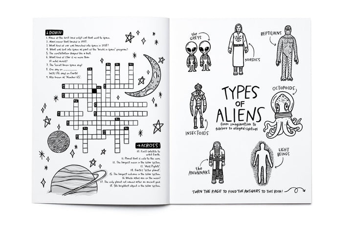 Space: Above & Beyond Coloring + Activity Book