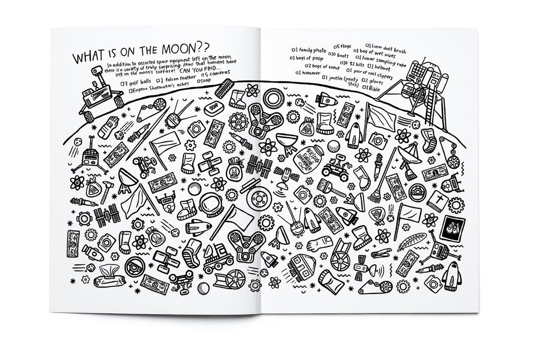 Space: Above & Beyond Coloring + Activity Book