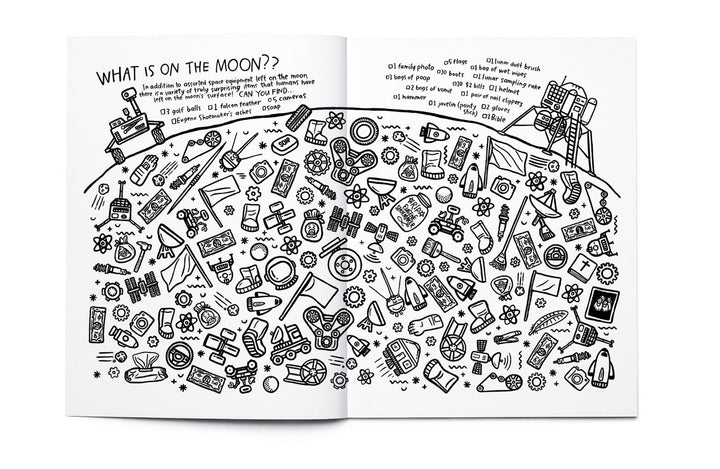 Space: Above & Beyond Coloring + Activity Book