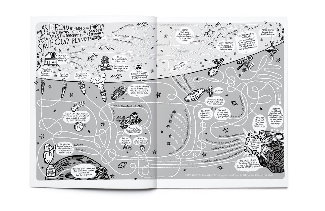 Space: Above & Beyond Coloring + Activity Book