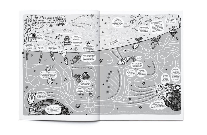 Space: Above & Beyond Coloring + Activity Book
