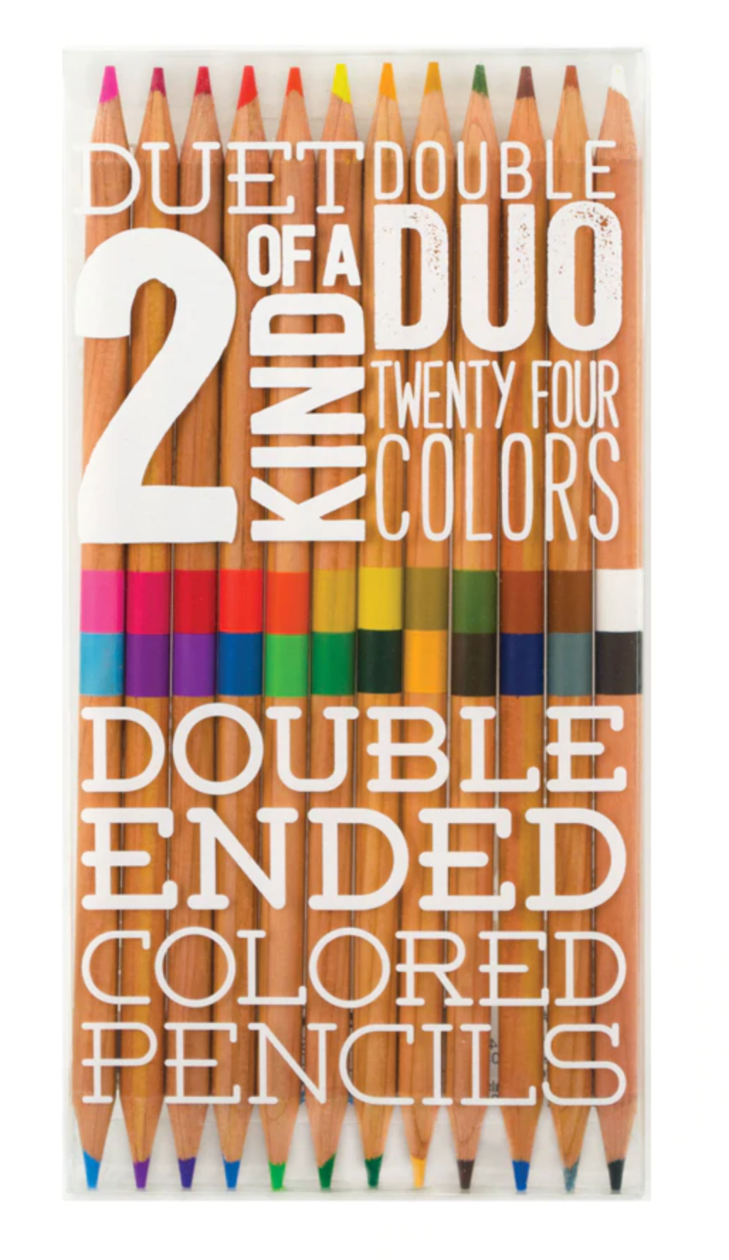 Ooly Two of a Kind Double Ended Colored Pencils