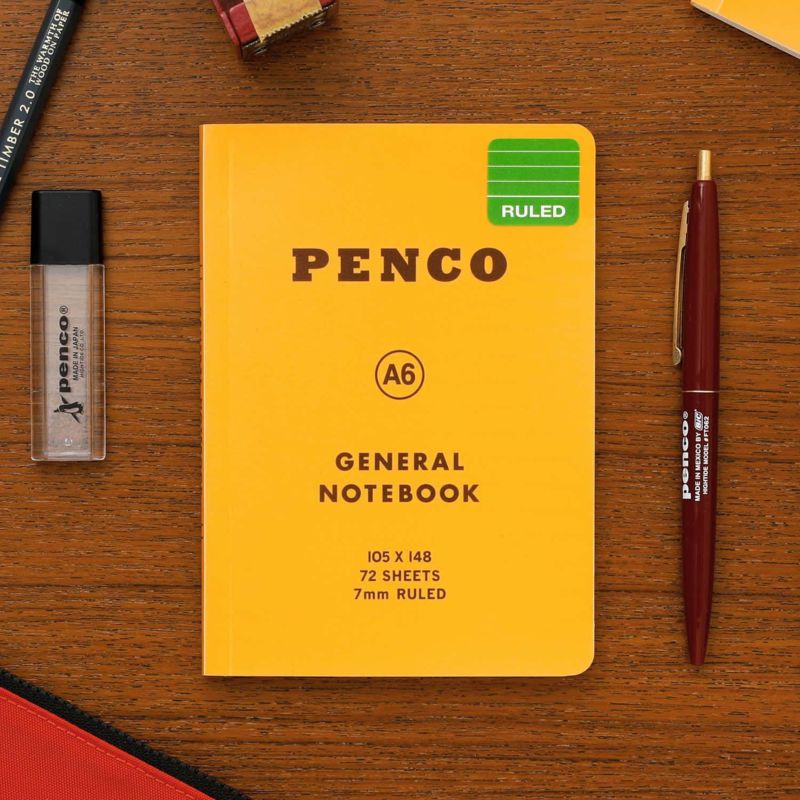 Penco Ruled Notebook A6