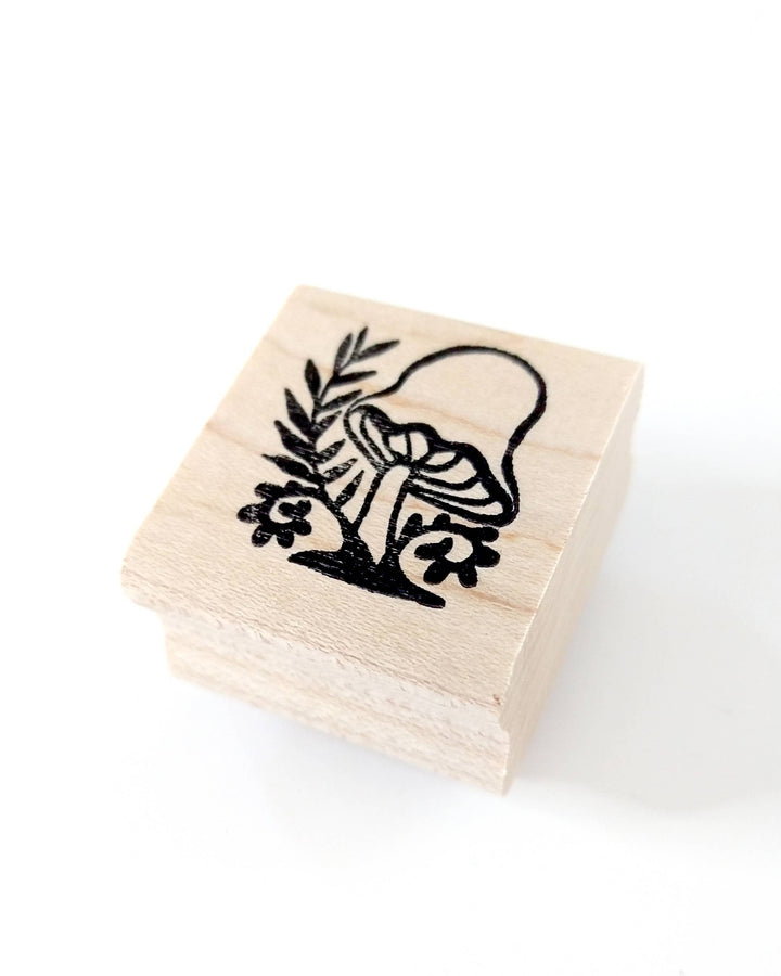 Mushroom and Fern