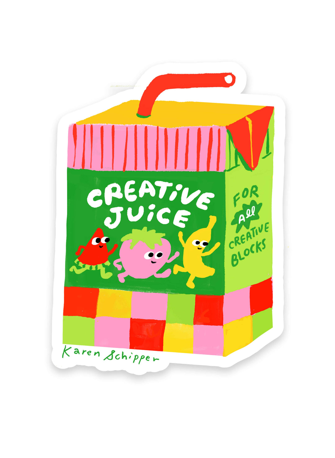 Creative Juice Sticker