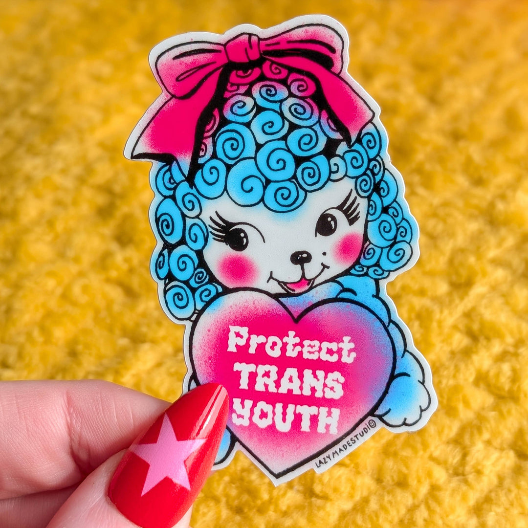 Protect TRANS Kids - Sticker 