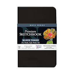 Nova Series Softcover Sketchbook Black Toned