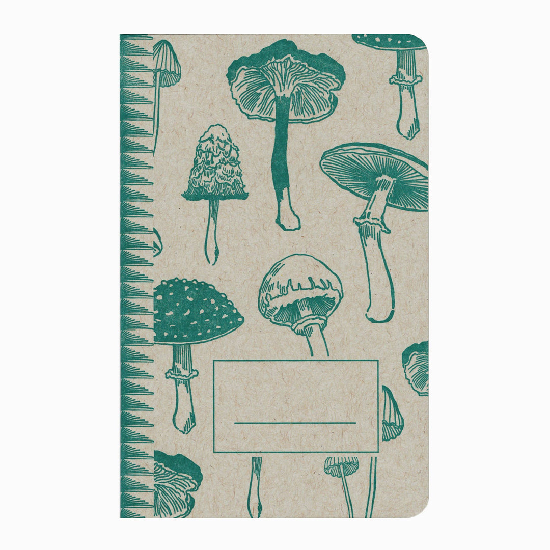 Mushrooms Blank Notebook