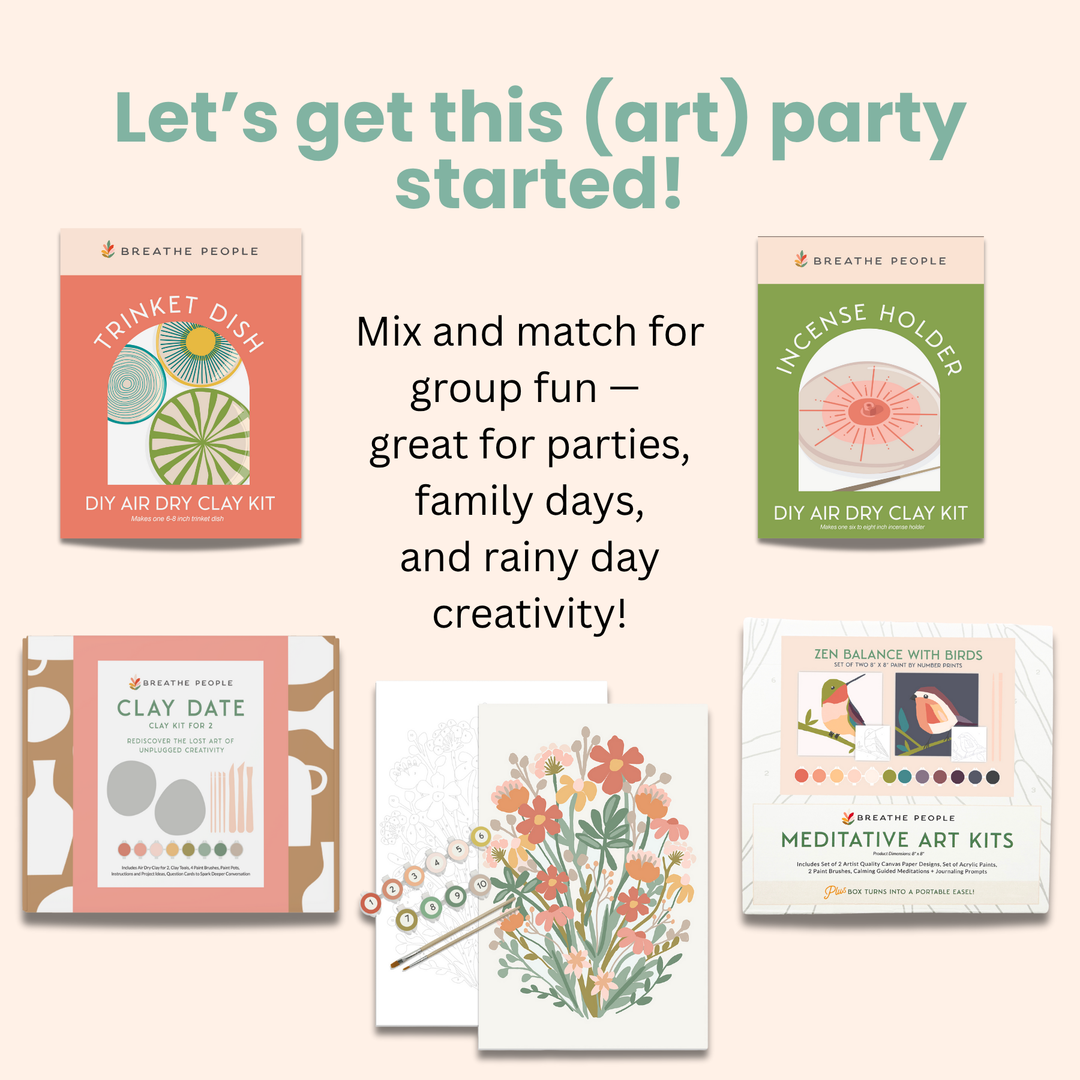 Deluxe Clay Date Activity Kit- Clay Kit for Two