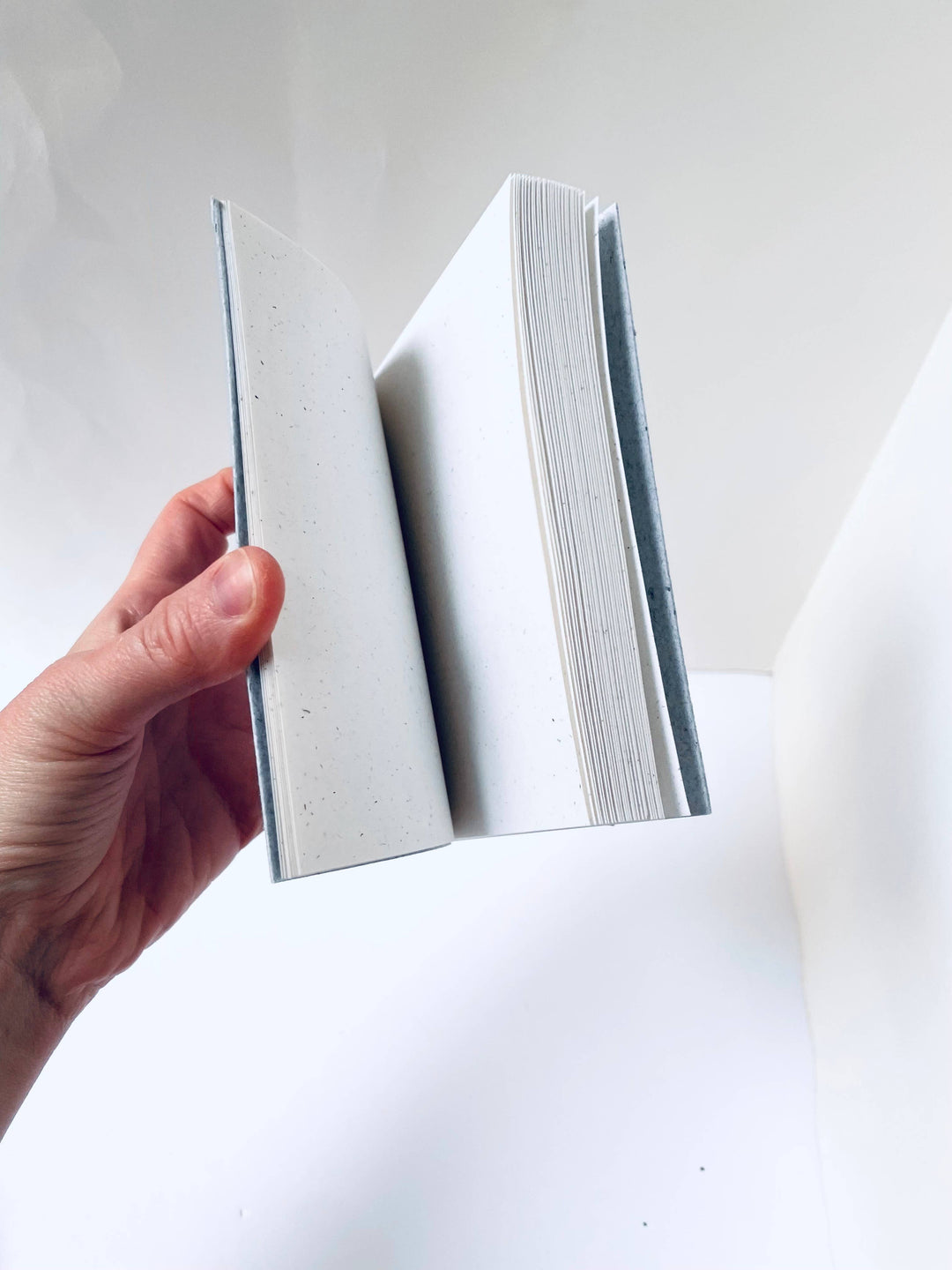 Recycled Denim Handmade Confetti Notebook