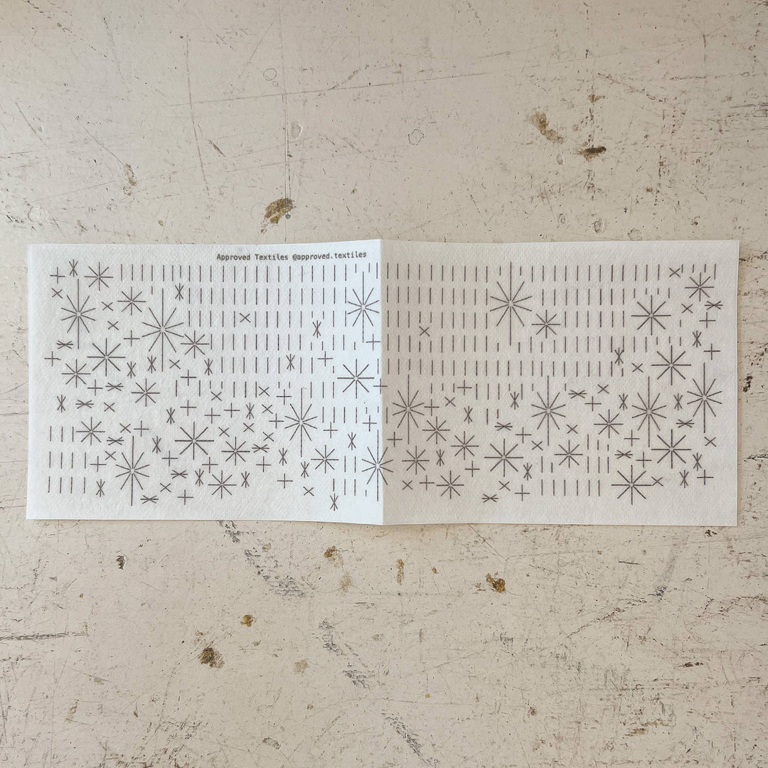 Stars - Minimal Mending + Embellishment Transfer