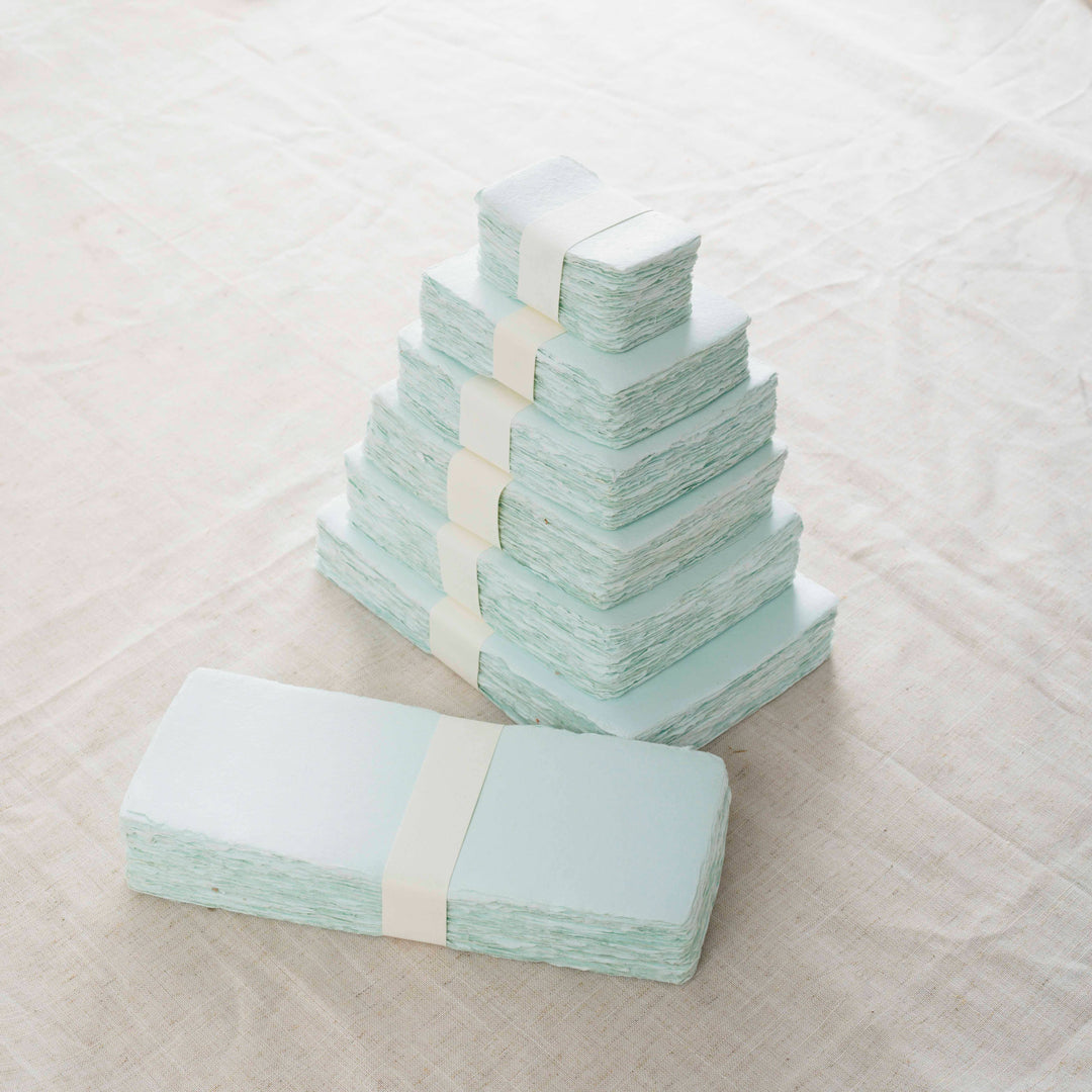 Sky Blue Handmade Paper