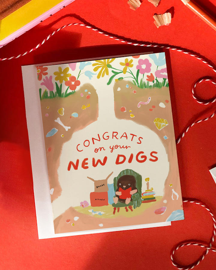 New Digs - Housewarming Card