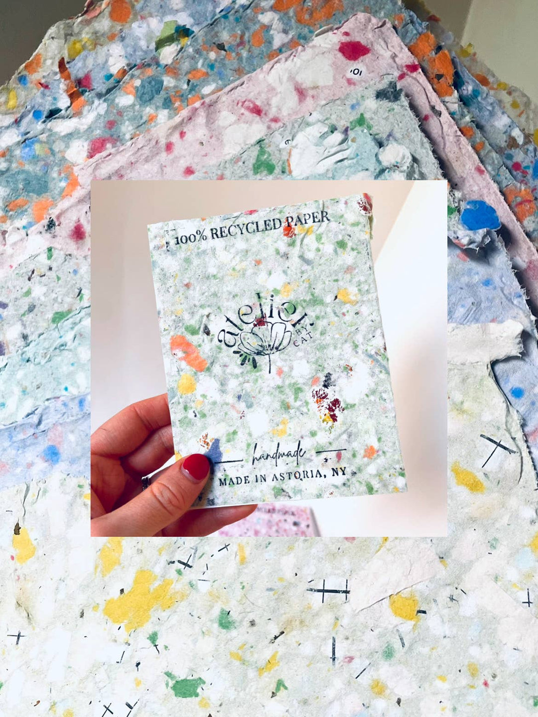 Confetti Bits Handmade Notebook