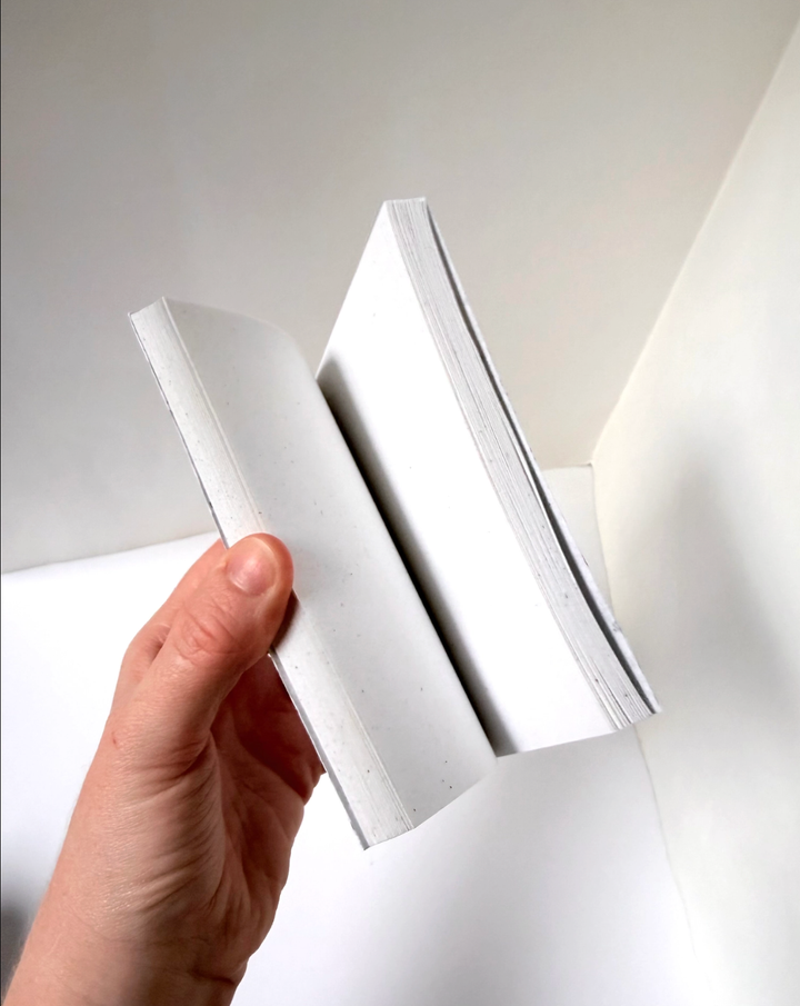 Confetti Junk Mail Handmade Notebook