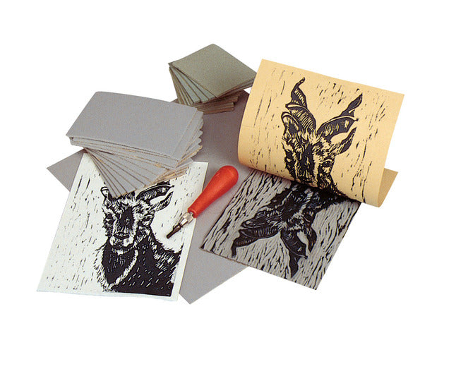 Speedball Red Baron Unmounted Lino Block