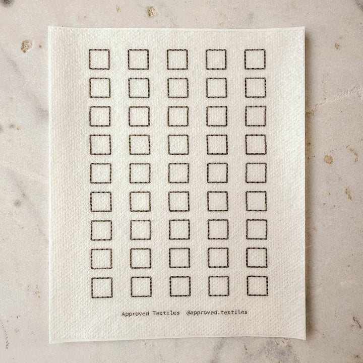 Agnes Martin Mending + Embellishment Transfer